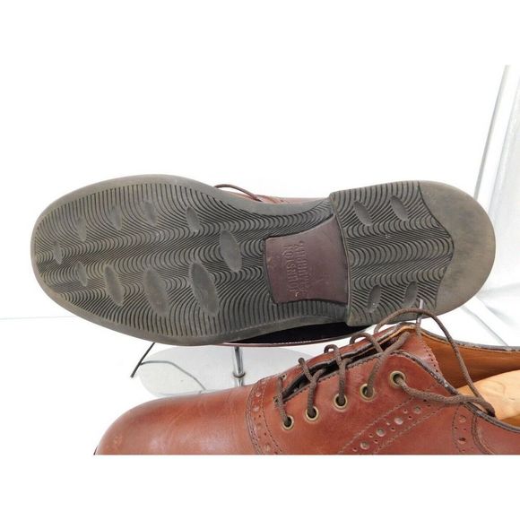Johnston & Murphy Passport Leather Shoes Mens 10.5 W Oxford Brown main image 8